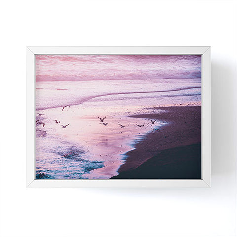 Nature Magick Summer Ocean Sunset Framed Mini Art Print
