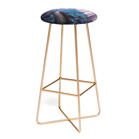 Nature Magick Turquoise Forest Adventure Bar Stool