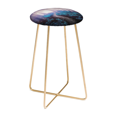 Nature Magick Turquoise Forest Adventure Counter Stool