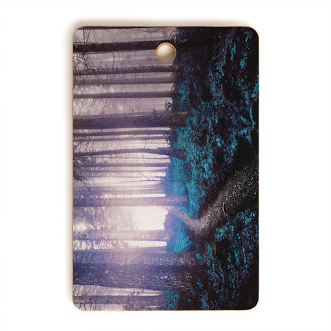 Nature Magick Turquoise Forest Adventure Cutting Board Rectangle