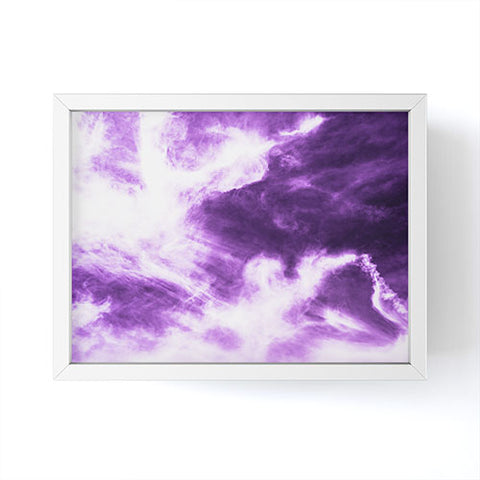 Nature Magick Ultraviolet Abstract Sky Framed Mini Art Print