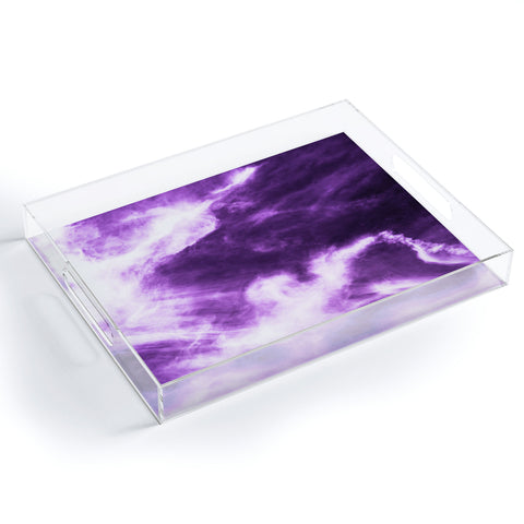 Nature Magick Ultraviolet Abstract Sky Acrylic Tray