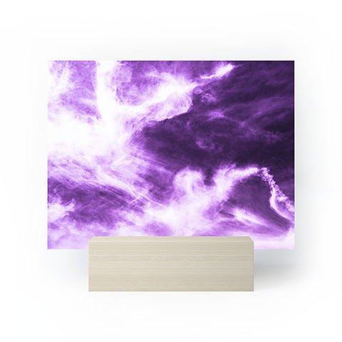 Nature Magick Ultraviolet Abstract Sky Mini Art Print