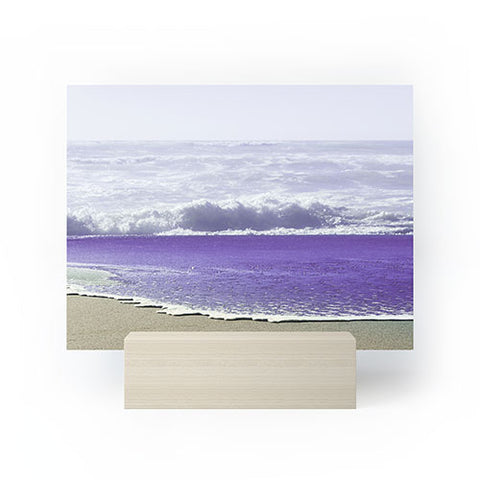 Nature Magick Ultraviolet Summer Beach Fun Mini Art Print