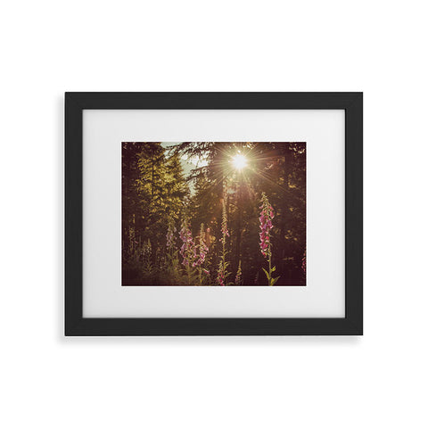 Nature Magick Wildflower Mountain Adventure Framed Art Print