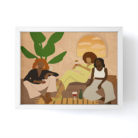 nawaalillustrations Home I Framed Mini Art Print