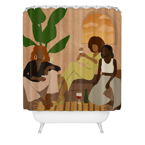 nawaalillustrations Home I Shower Curtain