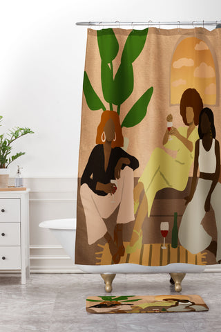 nawaalillustrations Home I Shower Curtain And Mat