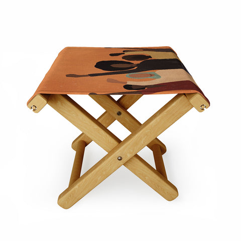 nawaalillustrations Power to the people Folding Stool