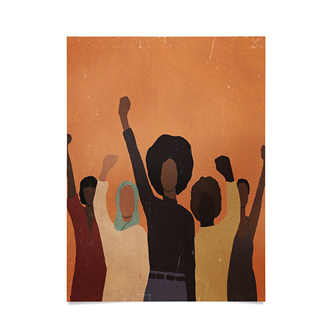 nawaalillustrations Power to the people Poster