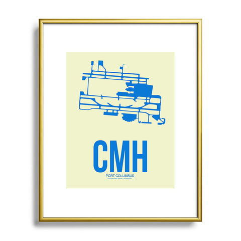 Naxart CMH Columbus Poster Metal Framed Art Print