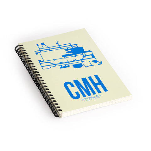 Naxart CMH Columbus Poster Spiral Notebook