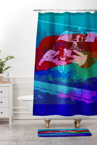 Naxart Competition Shower Curtain And Mat