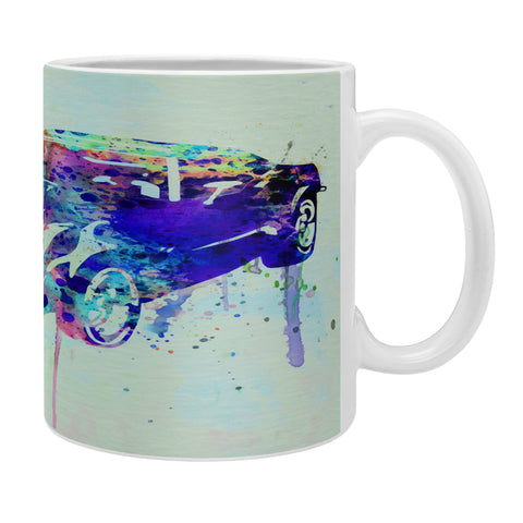 Naxart Corvette Watercolor Coffee Mug