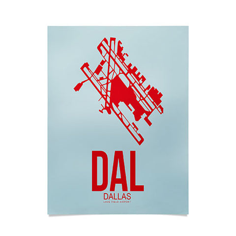 Naxart DAL Dallas Poster 3 Poster