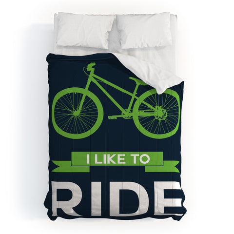 Naxart I Like To Ride 4 Comforter