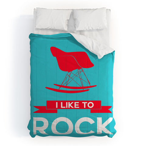 Naxart I Like To Rock 1 Comforter