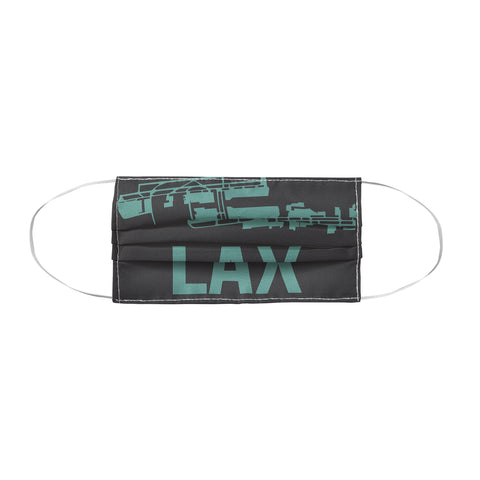 Naxart LAX Los Angeles Poster 2 Face Mask