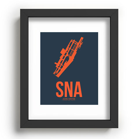 Naxart SNA Orange County Poster Recessed Framing Rectangle