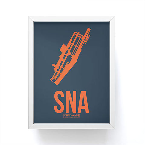 Naxart SNA Orange County Poster Framed Mini Art Print