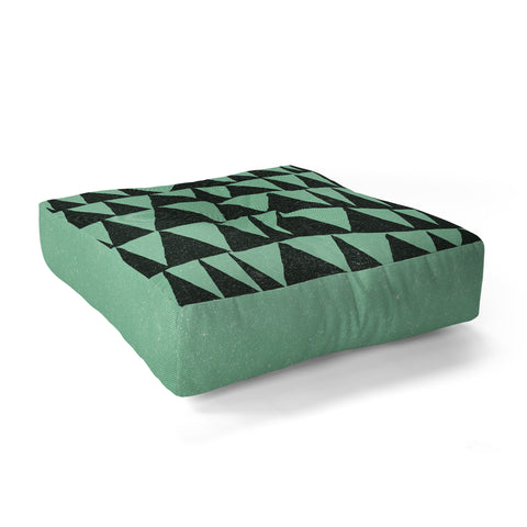 Nick Nelson Analogous Shapes 1 Floor Pillow Square