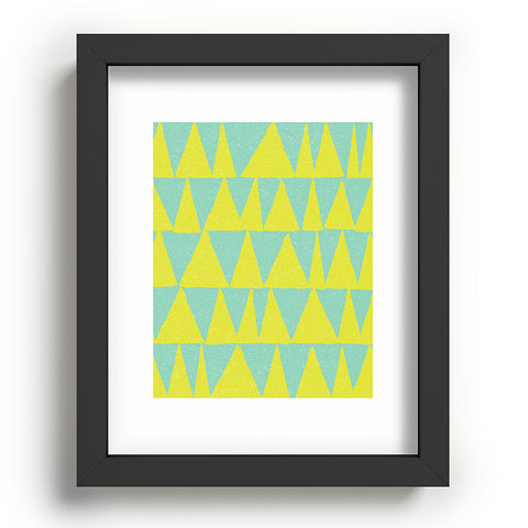 Nick Nelson Analogous Shapes With Gold Recessed Framing Rectangle