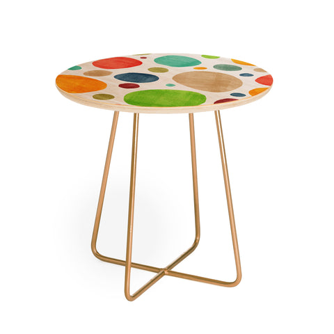 Nick Nelson Bursts Round Side Table