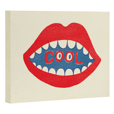 Nick Nelson COOL MOUTH Art Canvas