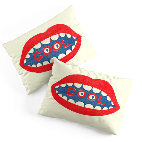 Nick Nelson COOL MOUTH Pillow Shams