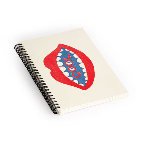 Nick Nelson COOL MOUTH Spiral Notebook