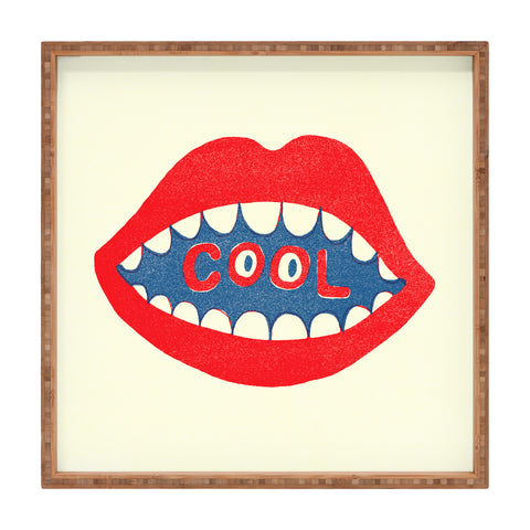 Nick Nelson COOL MOUTH Square Tray