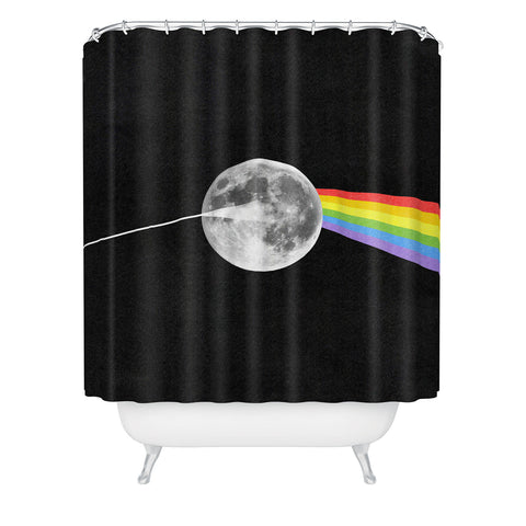 Nick Nelson Dark Side Of The Moon Shower Curtain