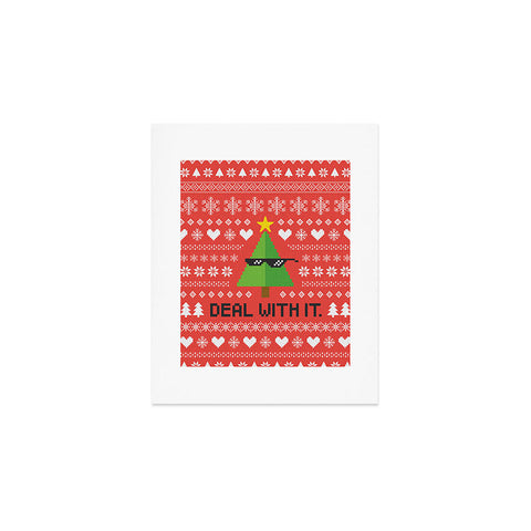 Nick Nelson DEAL WITH CHRISTMAS Art Print