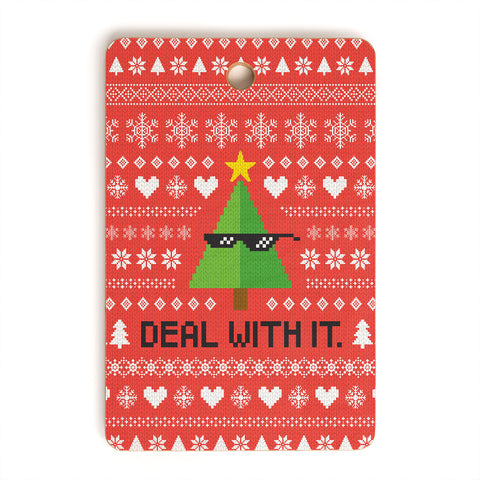 Nick Nelson DEAL WITH CHRISTMAS Cutting Board Rectangle