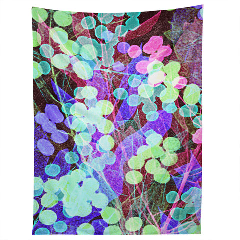 Nick Nelson Dots And Leaves Tapestry
