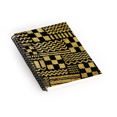 Nick Nelson Gold Fuse Spiral Notebook