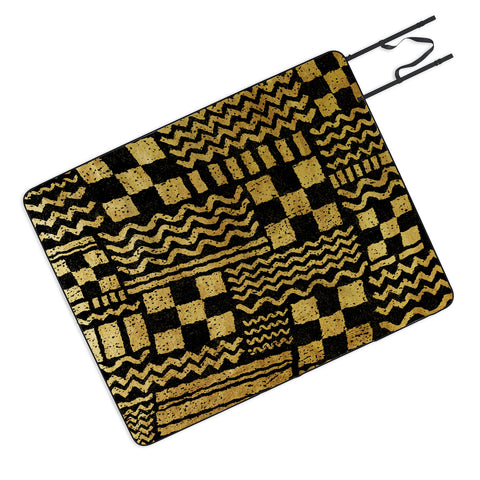 Nick Nelson Gold Fuse Picnic Blanket