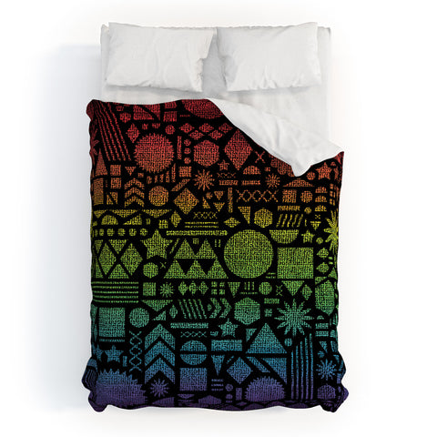 Nick Nelson Modern Elements With Spectrum Comforter