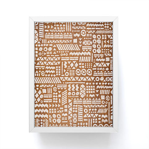 Nick Nelson Northwoods Pattern Framed Mini Art Print