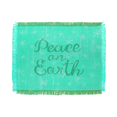 Nick Nelson Peaceful Wishes Throw Blanket
