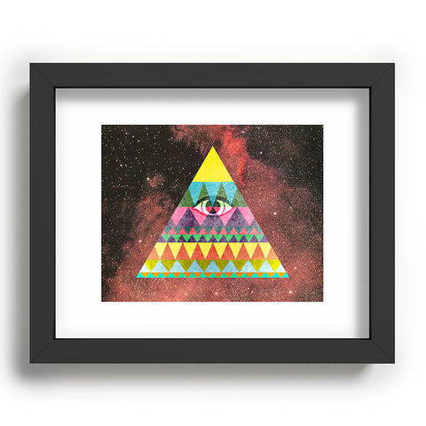 Nick Nelson Pyramid In Space Recessed Framing Rectangle