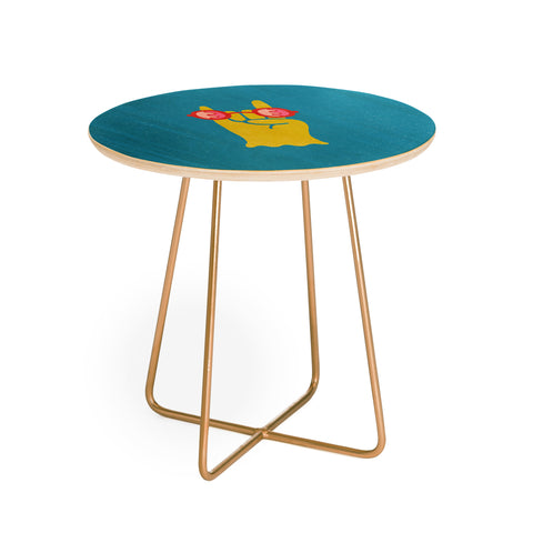 Nick Nelson Soft Metal Round Side Table