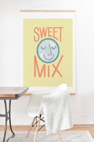 Nick Nelson Sweet Mix Art Print And Hanger