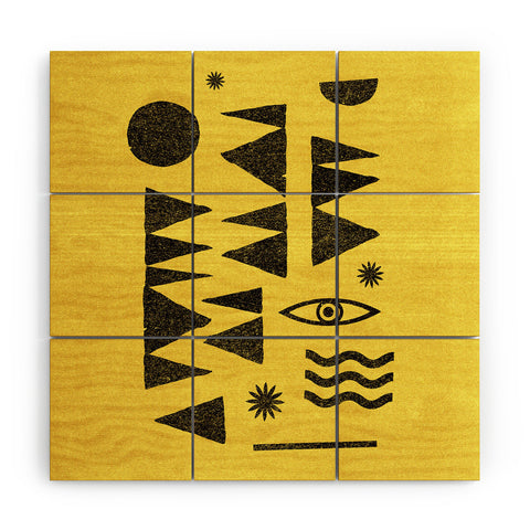 Nick Nelson Tangential Wood Wall Mural
