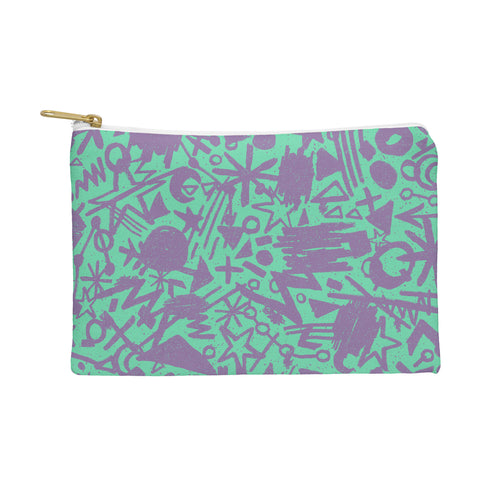 Nick Nelson Turquoise Synapses Pouch