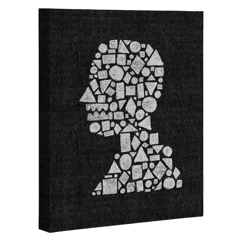 Nick Nelson Untitled Silhouette Reverse Art Canvas