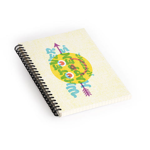 Nick Nelson Whatever Happens Spiral Notebook