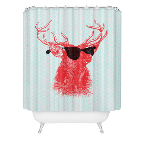 Nick Nelson Young Buck Shower Curtain