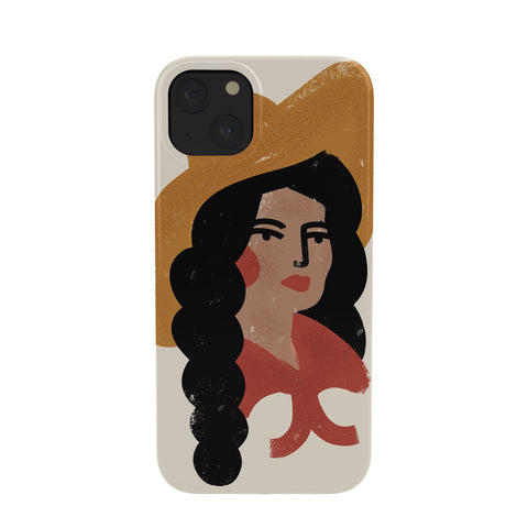 Nick Quintero Abstract Cowgirl 2 Phone Case