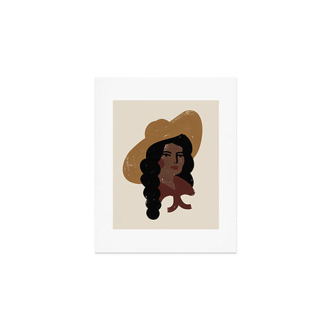 Nick Quintero Abstract Cowgirl 3 Art Print